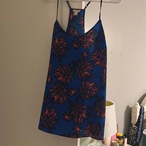 J. Crew Floral Tank Top